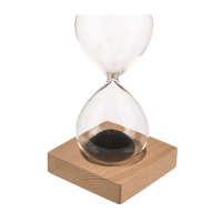 Sanduhr mit magnetischem Sand, ca. 16 cm,
