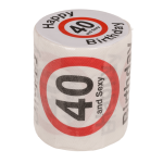 OOTB Toilettenpapier Happy Birthday - 18 30 40 & 50