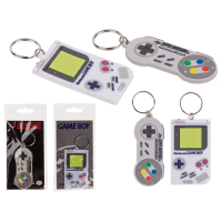 Metall-Schlüsselanhänger, Nintendo-Controller...