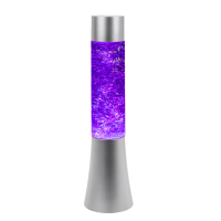 Glitter-Leuchte mit farbwechselnder LED,
