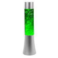 Glitter-Leuchte mit farbwechselnder LED,