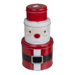 OOTB Metall-Dose Weihnachtsfiguren 3er Set