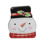 OOTB Metall-Dose Schneemann & Weihnachtsmann sortiert