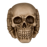 OOTB Spardose mit Schloss Totenkopf - Die 3 Affen