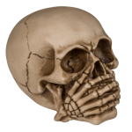 OOTB Spardose mit Schloss Totenkopf - Die 3 Affen