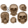 OOTB Spardose mit Schloss Totenkopf - Die 3 Affen