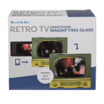 OOTB Smartphone-Lupe Retro Fernseher ca. 20 x 18 cm
