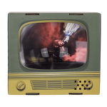 OOTB Smartphone-Lupe Retro Fernseher ca. 20 x 18 cm