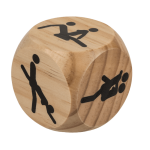 OOTB Holz-Würfel Kamasutra ca. 6 x 6 cm