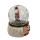 OOTB Schneekugel Nussknacker auf Sockel Gesicht