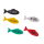 OOTB Trinkspiel Fische angeln mit 4 Shootergläsern