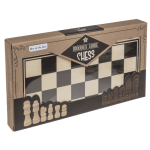 OOTB Holz-Brettspiel Schach ca. 34 x 34 cm