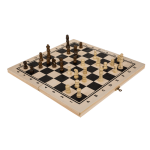 OOTB Holz-Brettspiel Schach ca. 34 x 34 cm