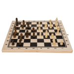 OOTB Holz-Brettspiel Schach ca. 34 x 34 cm
