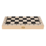 OOTB Holz-Brettspiel Schach ca. 34 x 34 cm