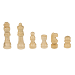 OOTB Holz-Brettspiel Schach ca. 34 x 34 cm