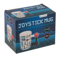 Becher, Game Over mit Joystickgriff,
