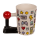 Becher, Game Over mit Joystickgriff,
