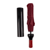 Taschen-Regenschirm, Weinflasche, D: ca. 90 cm,