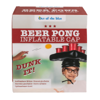 Aufblasbare Mütze, Beer Pong Game,