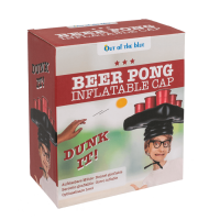 Aufblasbare Mütze, Beer Pong Game,