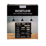 OOTB Uhr mit deutscher Wort-Anzeige