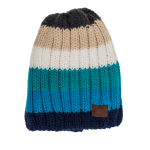 OOTB Kinder-Kuschel-Mütze mit Bommel Rainbow Colours