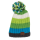 OOTB Kinder-Kuschel-Mütze mit Bommel Rainbow Colours