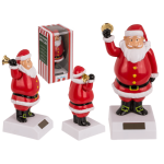 OOTB Bewegliche Figur Weihnachtsmann mit Klingel