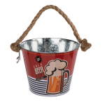 OOTB Metall-Biereimer mit Flaschenöffner Beer