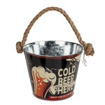OOTB Metall-Biereimer mit Flaschenöffner Beer
