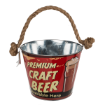 OOTB Metall-Biereimer mit Flaschenöffner Beer