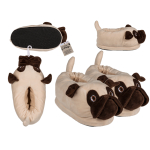 OOTB Kuschel-Hausschuhe Mops 4029811429318