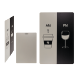 OOTB Metall-Schild AM - PM
