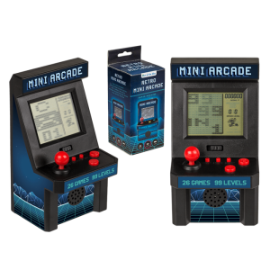 OOTB Mini-Spielautomat Retro mit 26 Spielen