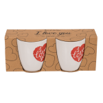 OOTB Becher I Love You ca. 75  x 67 cm