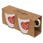 OOTB Becher I Love You ca. 75  x 67 cm