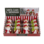 OOTB Kerze Weihnachtsmann & Schneemann sortiert