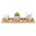 OOTB Naturfarbenes Holz-Tablett ca. 36 x 14 cm