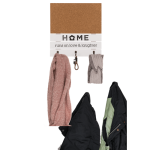 OOTB Holz-Garderobe Home runs on love and laughter