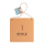 OOTB Papp-Wandschild Pastell ca. 18 x 18 cm