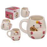 OOTB Dolomite-Becher mit Keksfach Einhorn