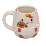 OOTB Dolomite-Becher mit Keksfach Einhorn
