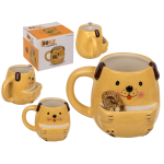 OOTB Dolomite-Becher mit Keksfach Hund