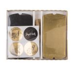 OOTB Schwarz/goldener Adventskalender