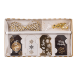 OOTB Geschenkanhänger-Set Golden Shine