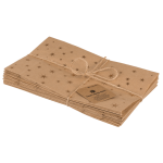 OOTB Kraftpapier-Geschenktüte Sterne