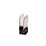 OOTB Schwarzer Glas-Teelichthalter Infinity candle
