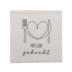 OOTB Papier Servietten Mit Liebe gekocht