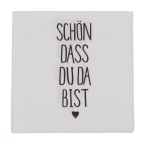 OOTB Papier-Servietten Schön dass du da bist